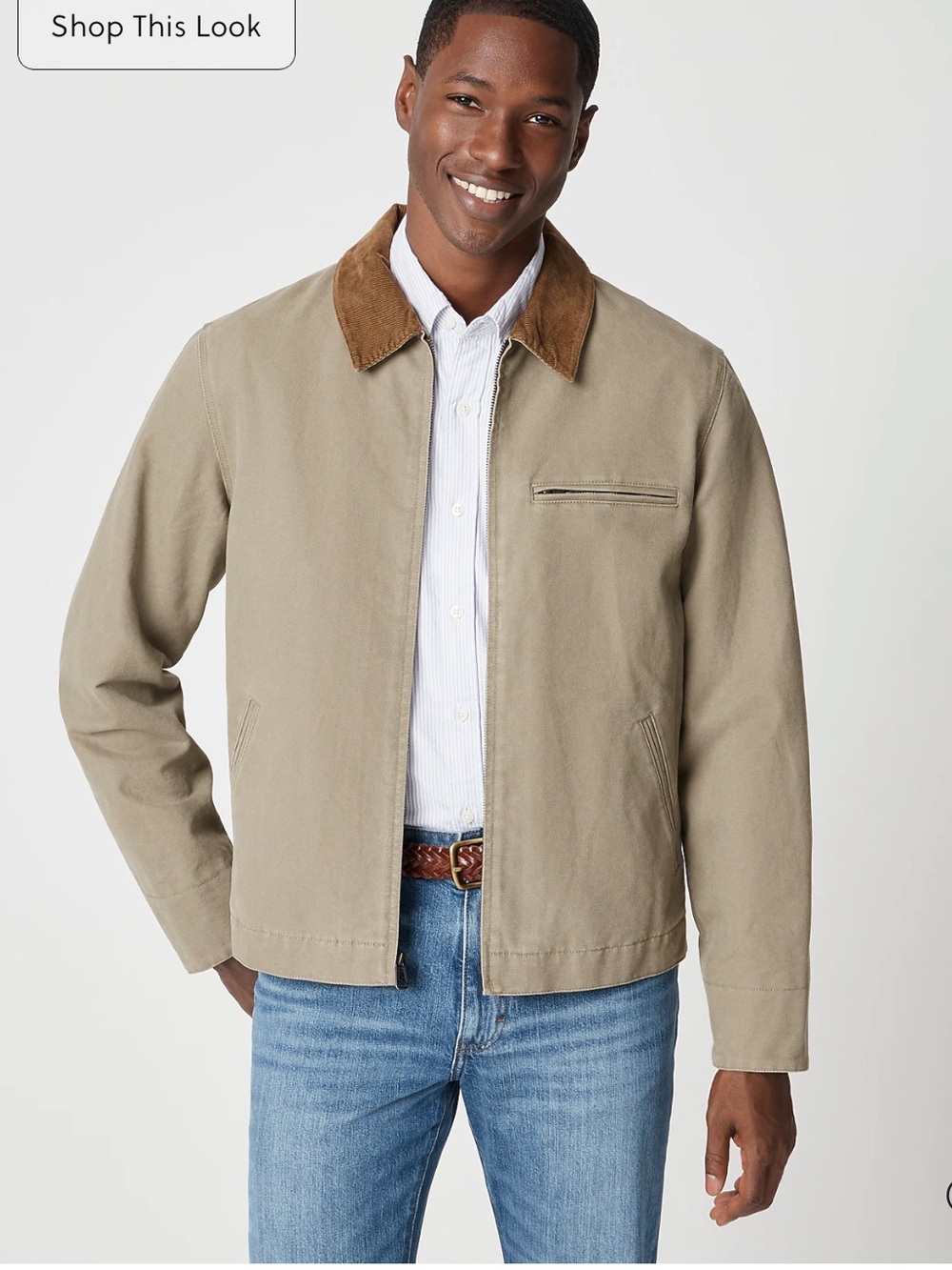 J. Crew Canvas Work Jacket - Picture 6 of 6